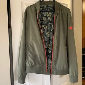 BOMBER/FLIGHT/ light weight jacket with mesh lining. Worn twice at the most